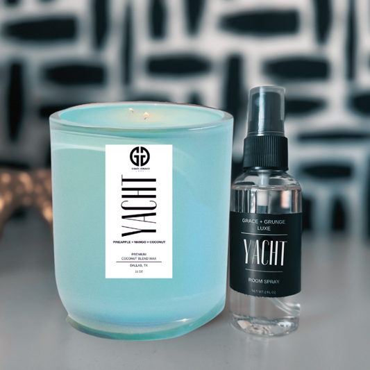 11 oz Yacht Candle + 2 oz Room Spray